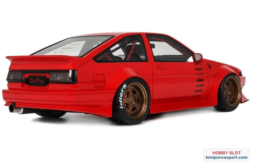 Toyota AE86 Sprinter Trueno WIDEBODY FERRARI ROSSO CORSA 1986