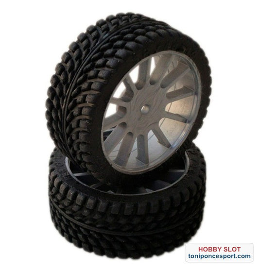 RUEDAS RADIAL 26mm. SPORT COMPUESTO: DURO ( 2 pc.)