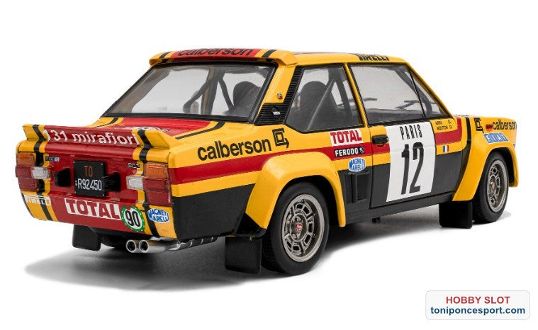 Fiat 131 Mirafiori Abarth Nº12 M.Mouton/Arri Rally de Montecarlo 1980