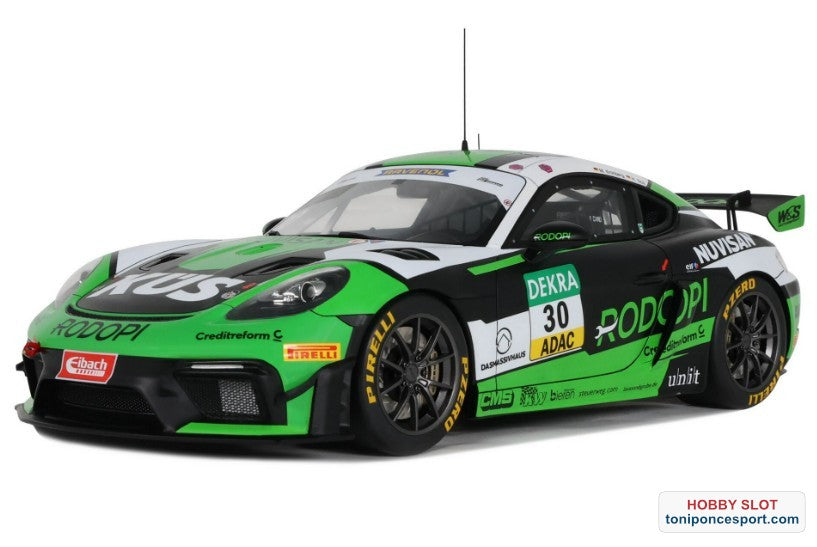 PORSCHE CAYMAN 718 GT4 RS CLUBSPORT BLACK #30 ADAC GT4 2023