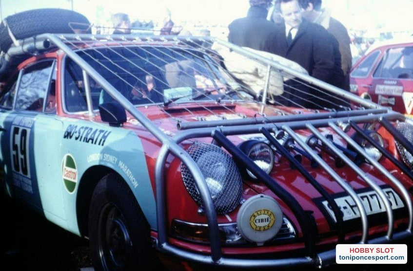 Porsche 911 Marathon London Sidney 1968