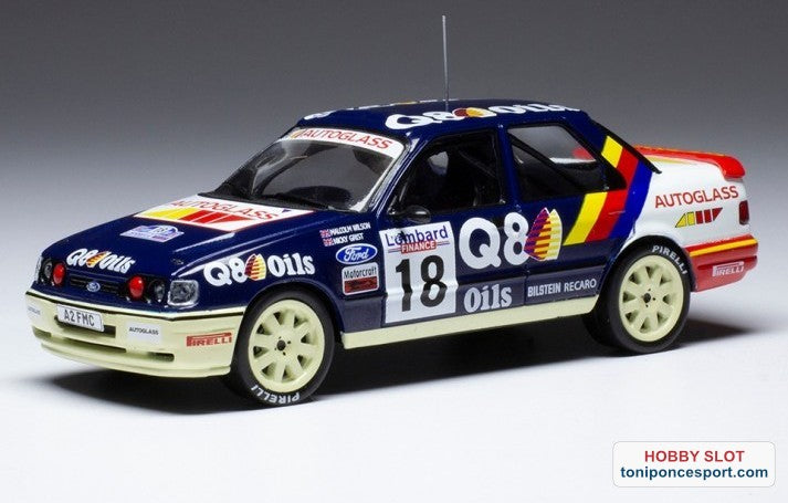Ford Sierra RS Cosworth Nº18 Wilson/Grist RAC Rallye 1991