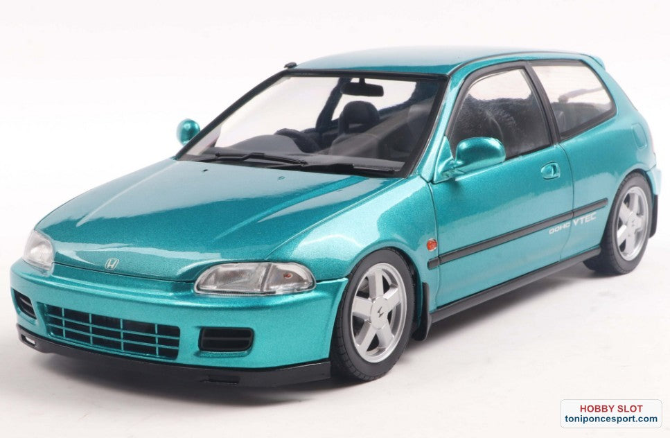 Honda Civic (EG6) 1991 Verde Metalizado.