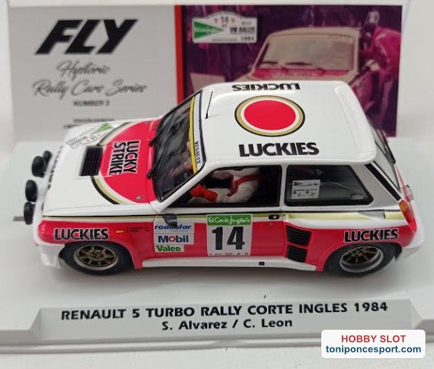 Renault 5 Turbo Rally Corte Ingles 1984 S. Alvarez / C. León.