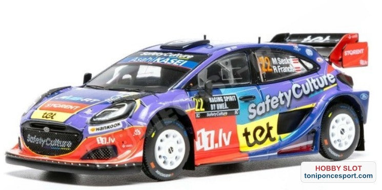 Ford Puma Rally1 Nº22 M.Sesk/R.Francis Rally de Suecia WRC 2025