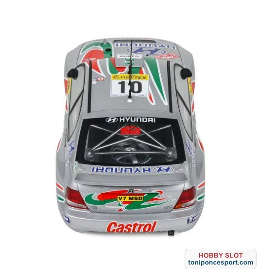HYUNDAI ACCENT WRC GREY #10 RALLY MONTE CARLO 2001