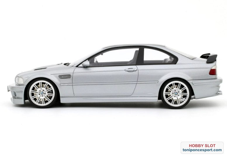 BMW E46 M3 GTR Street Plata Titanio Metalizado 354 2001