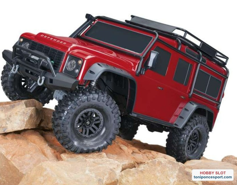 Crawler Land Rover Defender TRX-4 Red.