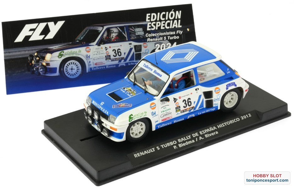 Renault 5 Turbo #36 Rally España Historico 2012 Special Edition.