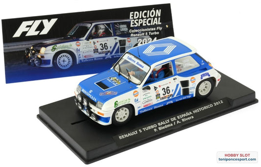 Renault 5 Turbo #36 Rally España Historico 2012 Special Edition.