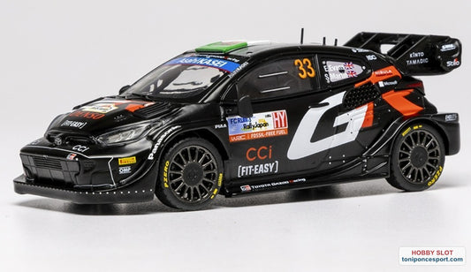 TOYOTA GR YARIS RALLY1 HYBRID 2024 #33 E.Evans S.martin 4 Rally Japan