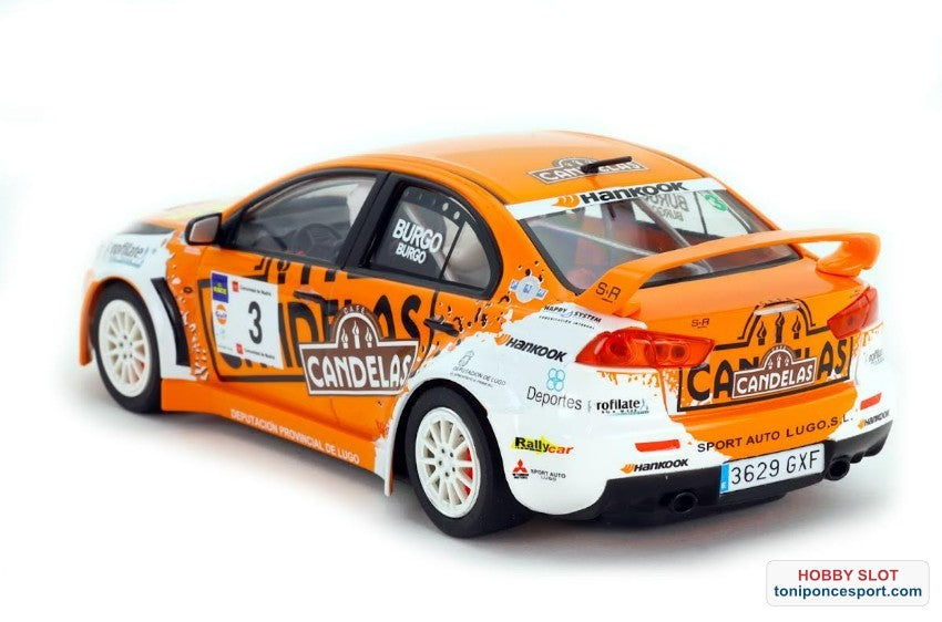 Mitsubishi Evo X Pedro Burgo - Rally de Madrid.