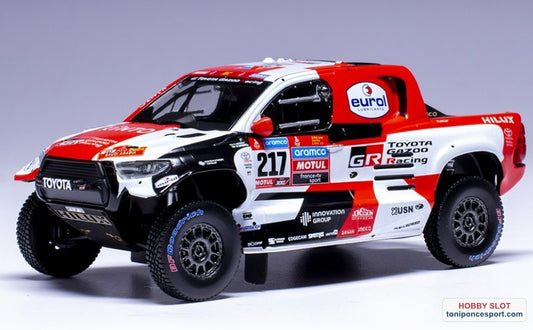 TOYOTA GR HILUX T1+ (GR) #205 H.Lategan/B.Cummings RALLY DAKAR 2023