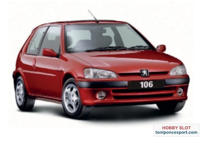 Peugeot 106 ST16 1998 Diablo Red.