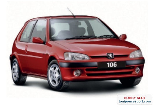 Peugeot 106 ST16 1998 Diablo Red.