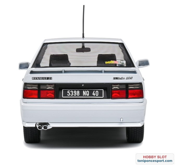RENAULT 21 TURBO MK1 BLANC GLACIER 1988