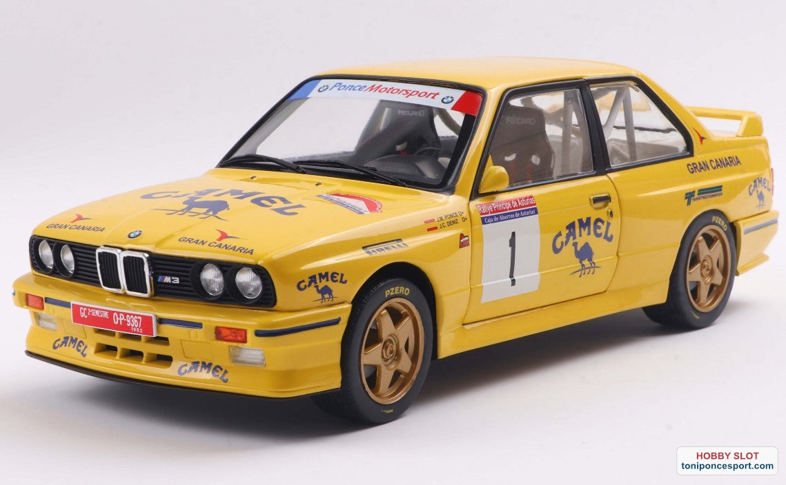BMW E30 M3 Gr.A #1 Rally Príncipe de Asturias 1992 "Jose Mª. Ponce / Jose C. Deniz"