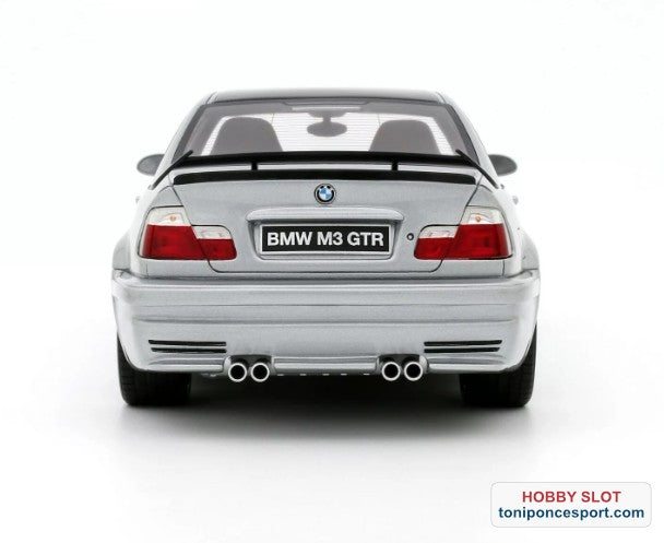 BMW E46 M3 GTR Street Plata Titanio Metalizado 354 2001
