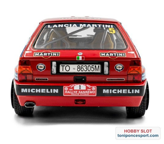 Lancia Delta HF Integrale Rally San Remo 1989 #1 M.Biasion / T.Siviero