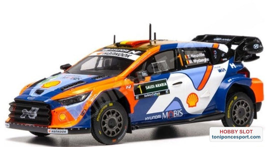 Hyundai i20 N Rally1 Rally Arabia Saudita 2025 Nº1 T.Neuville/M.Wydaeghe