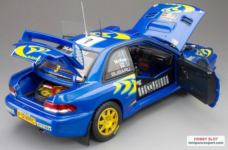 Subaru Impreza S5 WRC, No.3, Rallye WM, RAC Rallye, C.McRae/N.Grist, 2000