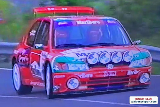 Peugeot 306 Maxi Kit Car Evo2 Rallye El Córte Inglés 1999 Ponce / León. FAROS