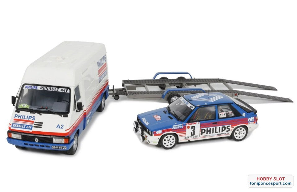 Pack Rallye RENAULT 11 Turbo  #3 Jean Ragnotti / P. Thimonier Montecarlo 1987