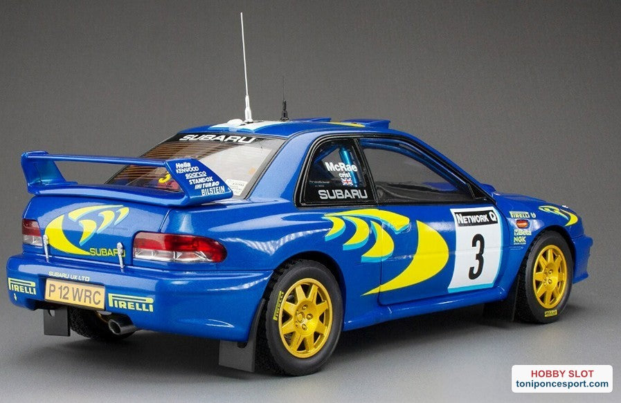 Subaru Impreza S5 WRC, No.3, Rallye WM, RAC Rallye, C.McRae/N.Grist, 2000