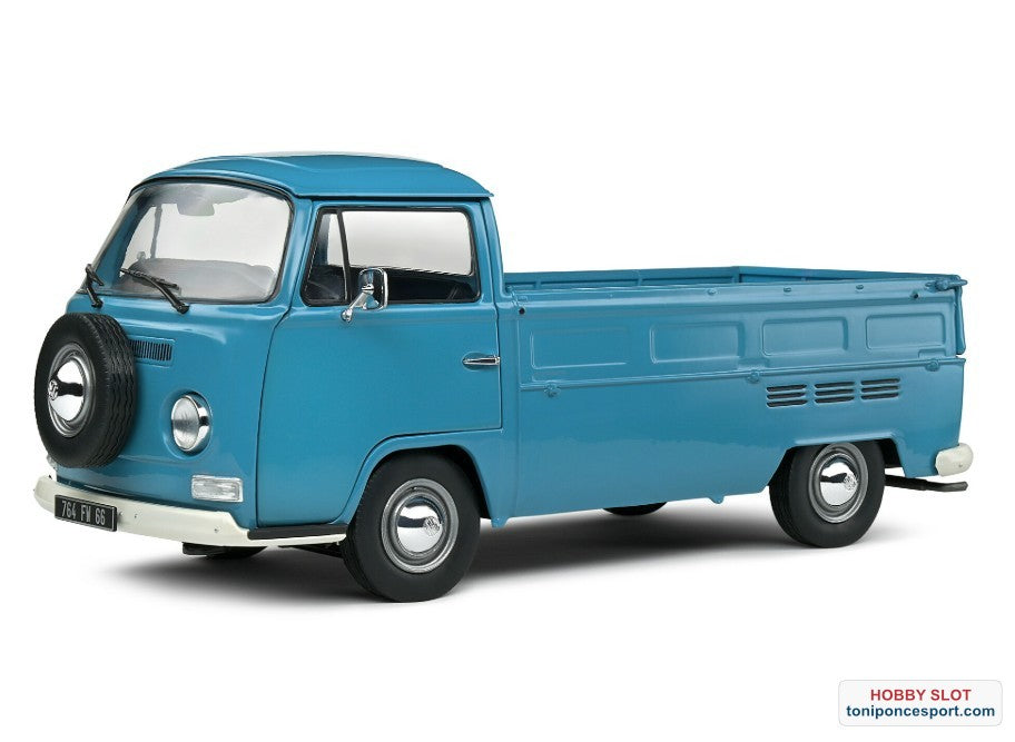Volkswagen T2 Pick Up 1968 Blue Petrol