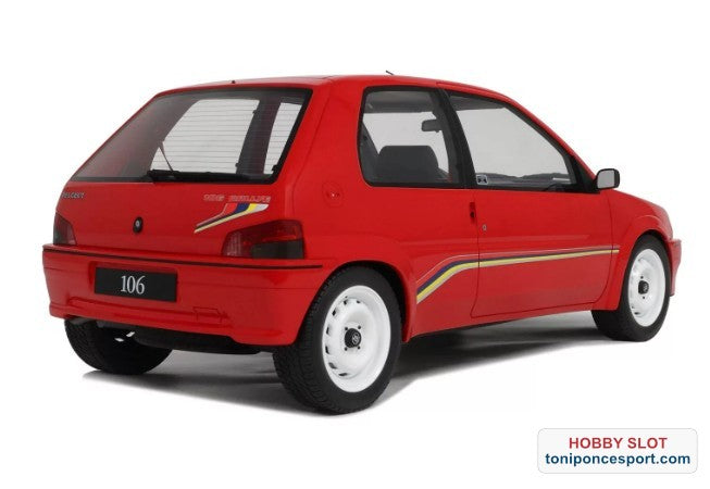 Peugeot 106 Fase 1 Rojo Rally P0KB 1993