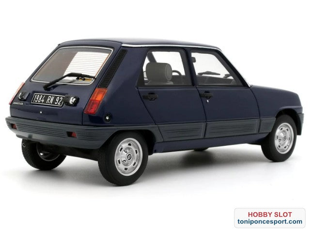 RENAULT 5 GTL BLEU ROI 1984