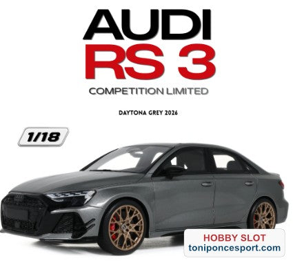 AUDI RS 3 COMPETITION LIMITED DAYTONA GREY 2026