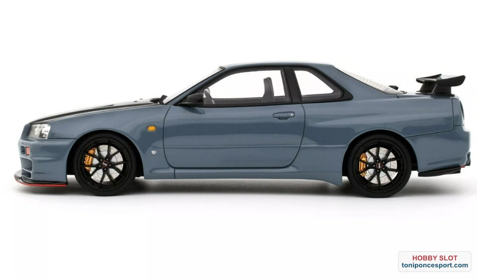 NISSAN SKYLINE GT-R (BNR34) WITH BODY KIT STEALTH GREY 2025