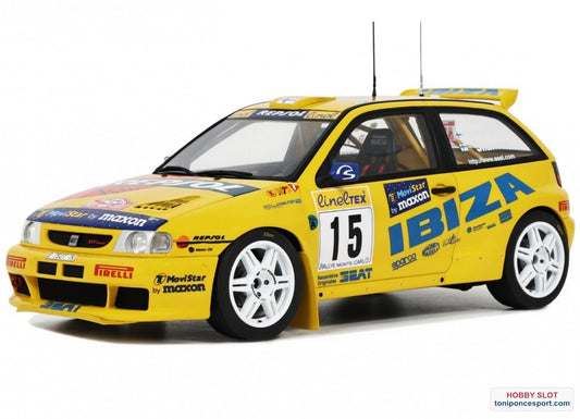 Seat Ibiza Kit Car Evo 2 Team Repsol Nº15 Rallye Montecarlo 1998 "Harri Rovanpera - Voitto Silander"