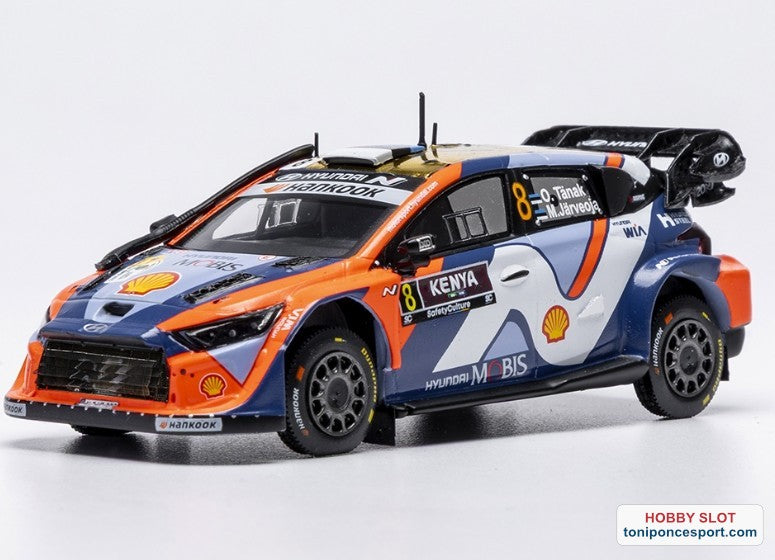 Hyundai i20 N Rally1 #8 Rally Kenya 2025 O.Tanak - M.Javeoja.