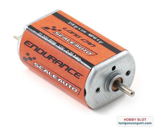 Motor Endurance SC-26B 22.500 rpm 340 gr/cm MPM -4 gr. 0,20 Amp.