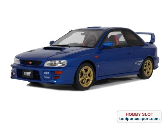 SUBARU IMPREZA WRX TYPE R STI VER. V LIMITED SONIC BLUE 1999