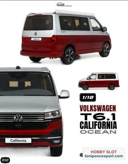 Volkswagen T6.1 California Ocean FORTANA RED / REFLEX SILVER 2021