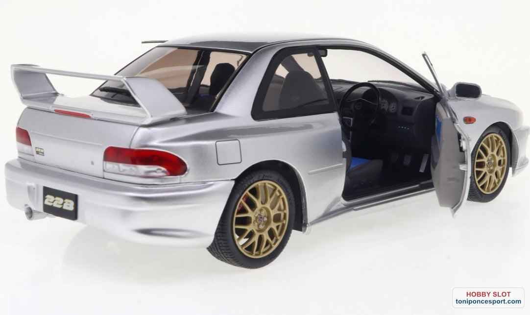SUBARU IMPREZA 22B SILVER 1998