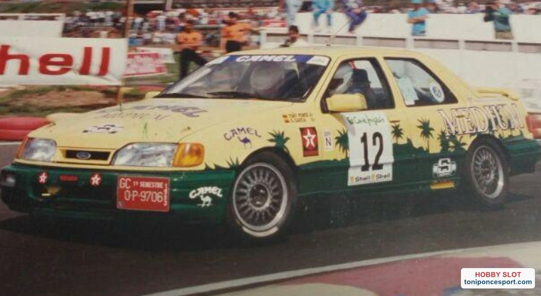 Ford Sierra Cosworth Rallye El Corte Ingles 1992 Toñi Ponce - S. Garcia.