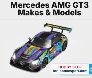 Mercedes AMG GT3 - Makes & Models