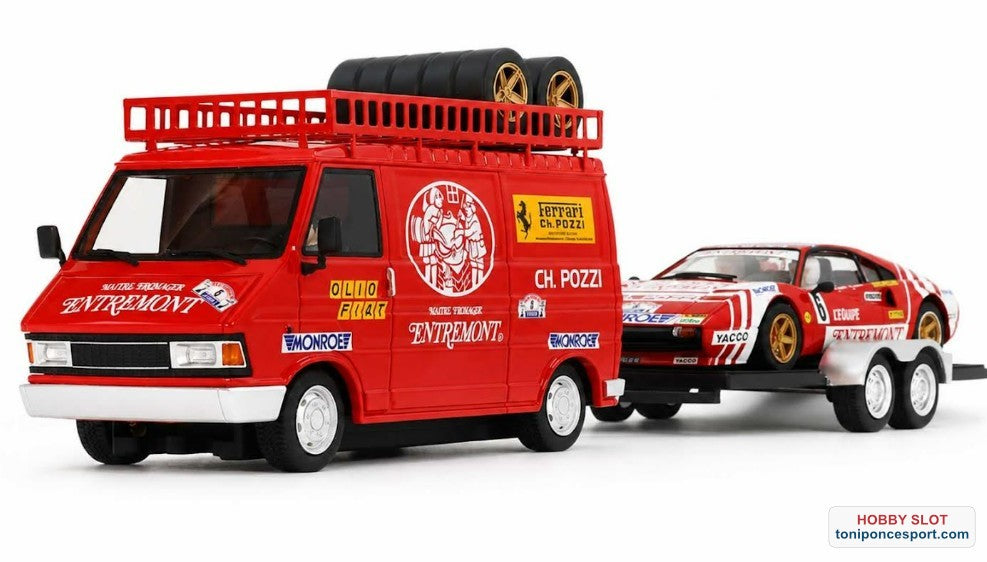 Tour de France 81 - Andruet - Car - Van - Trailer.