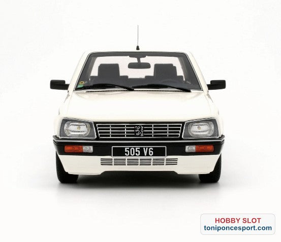 PEUGEOT 505 V6 BLANC MEIJE 1989