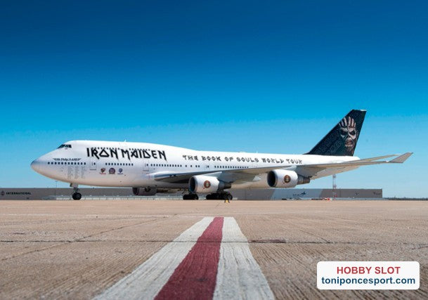 Avión Boeing 747-400 Iron Maiden "Ed Force One" 1:144