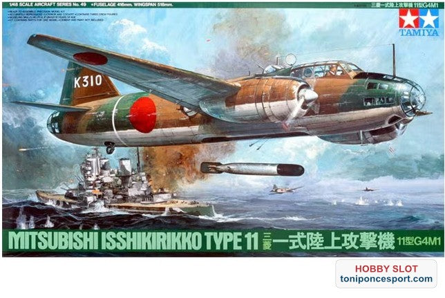 Avión Mitsubishi Isshikirikko Type 11 1/48.