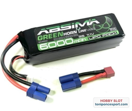 Batería LiPo 3S 11,1V-50C 6000 SC EC5/T-Plug