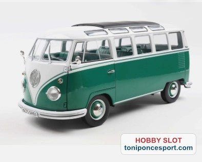 Volkswagen VW T1 Samba Bus 1962 Verde/Blanco