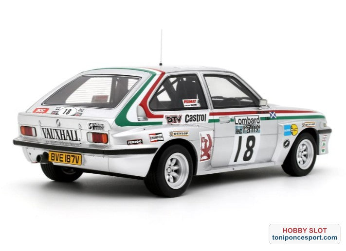 VAUXHALL CHEVETTE 2300 HSR GREY JIMMY MCRAE / MIKE NICHOLSON LOMBARD RALLY (RAC) 1980