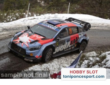 Hyundai i20 N Rally1 Rallye Monte Carlo 2026 Nº20 H.Paddon/J.Kennard