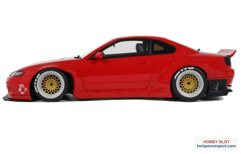 Conejito cohete Nissan Silvia S15 Nissan Rojo 2014